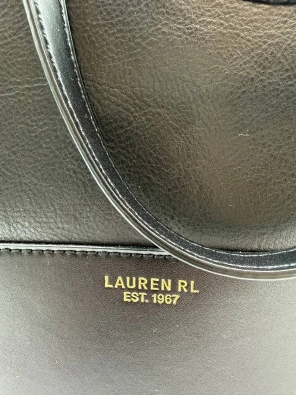 Ralph Lauren Leather Harrow Tote